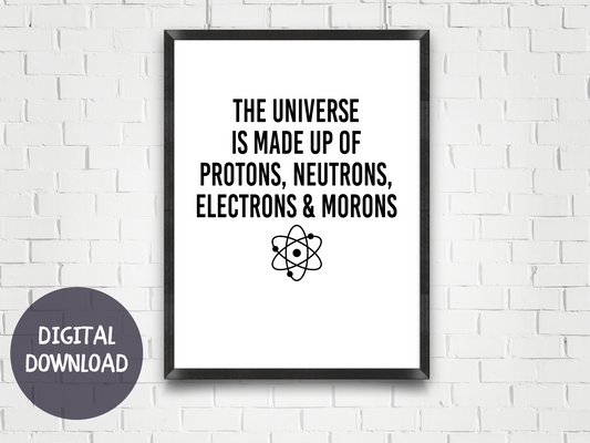 Protons & Morons - Digital Download